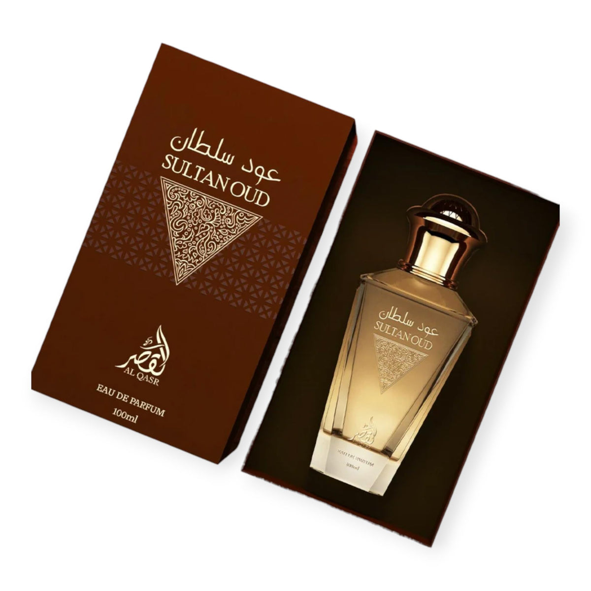 My Perfumes SULTAN OUD from AL QASR Eau De Parfum for Men and Women Long Lasting Arabian Perfume 100ml