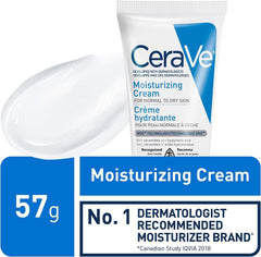 CeraVe CeraVe, Moisturizing Cream, For Normal to Dry Skin, Daily Face Body Moisturizer (57g Travel Size)