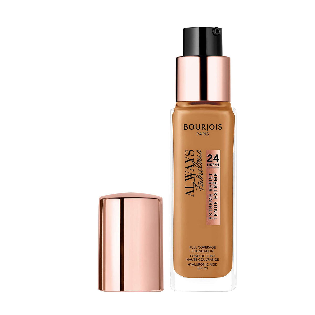 Bourjois Always Fabulous 24HRS Foundation 510 Golden caramel, 30 ml - 1 fl oz