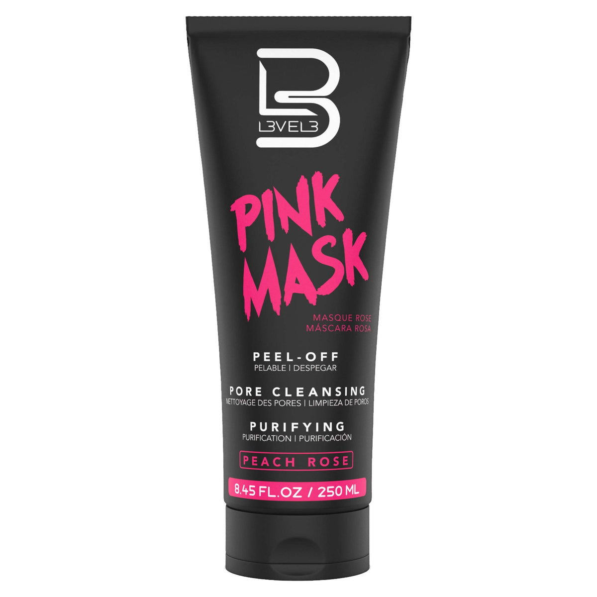 L3 Level 3 Peel Off Mask, Deep Cleansing Black Head Removal, Removes Impurities and Dead Skin Cells For Acne and Pimples - 250ml