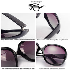 AkoaDa Polarized Sunglasses for Women, UV400 Lens Sunglasses for Female Ladies Fashionwear Pop Polarized Sun Eye Glass
