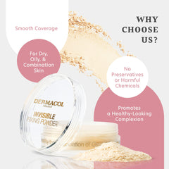 Dermacol Invisible Fixing Powder Natural, 13.5 g