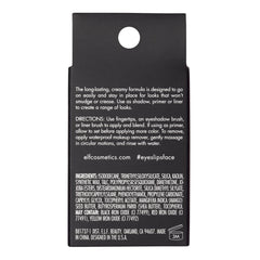 e.l.f. Cosmetics No Budge Cream Eyeshadow, 3-in-1 Cream Eyeshadow, Primer & Liner, Crease & Smudge Resistant, Buildable Formula, Sand Dune