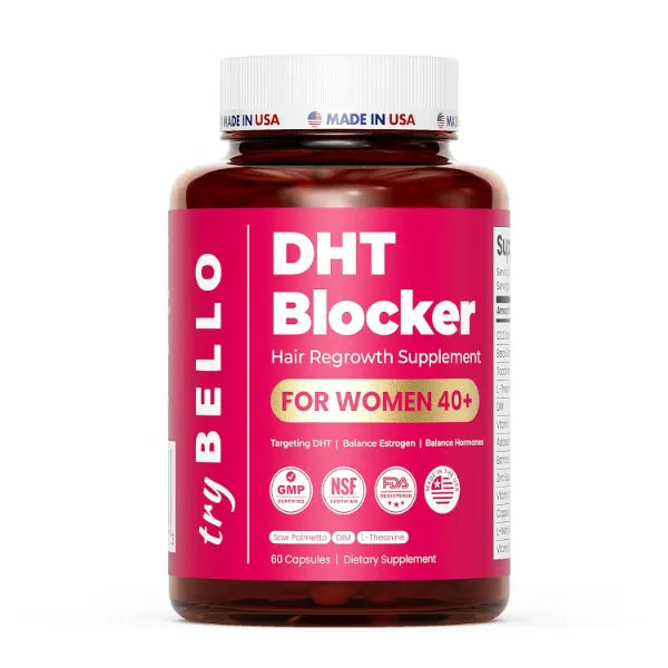 Trybello HD-6 DHT Blocker Hair Growth Supplement for Women & Men