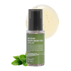 BENTON Deep Green Tea Serum 30ml (1.01 fl.oz.) new Nourishing & Hydrating Facial Serum for Oily and Sensitive Skin, Skin Soothing