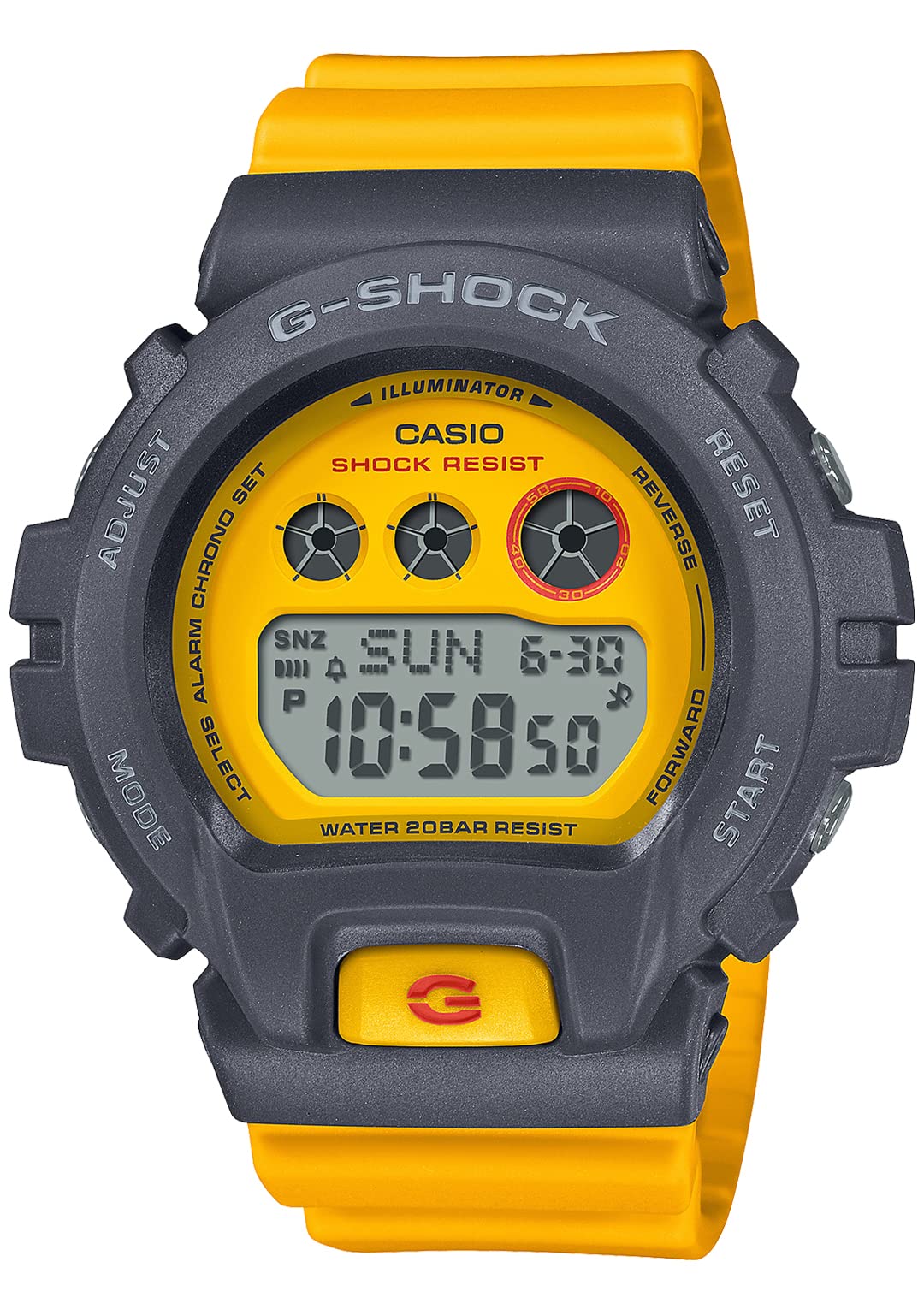 G-Shock Casio GMD-S6900Y-9JF Sporty Color Model Men's Watch Shipped from Japan Dec 2022 Model, Yellow