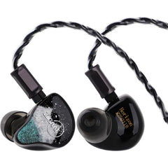 Linsoul ZiiGaat Horizon in Ear Monitor, 1DD+2BA+2 Planar HiFi Wired Earbuds, Studio-Grade IEM Earphones, Natural Balanced Tuning with Buttery-Smooth Treble Extension for Musicians Audiophiles