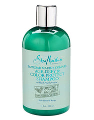 Shea Moisture Zanzibar Marine Complex and Black Pearl Protein Shampoo, 384 ml