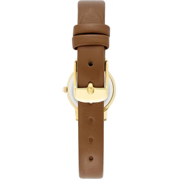 Armitron Women's Diamond Leather Strap Watch