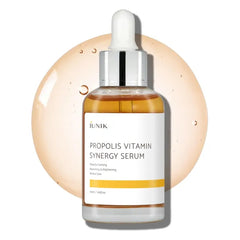 IUNIK Propolis 70% Vitamins 17% Synergy Serum - Centella Asiatica Calming Soothing Deep Nourishing for Dry Dull Spot Hyperpigmentation Sensitive Acne-prone Skin