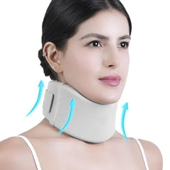 ARTELSE Ice Silk Neck Brace – Soft Breathable Cervical Collar for Pain Relief, Posture Correction & Anti-Snoring Support for Comfortable Sleep