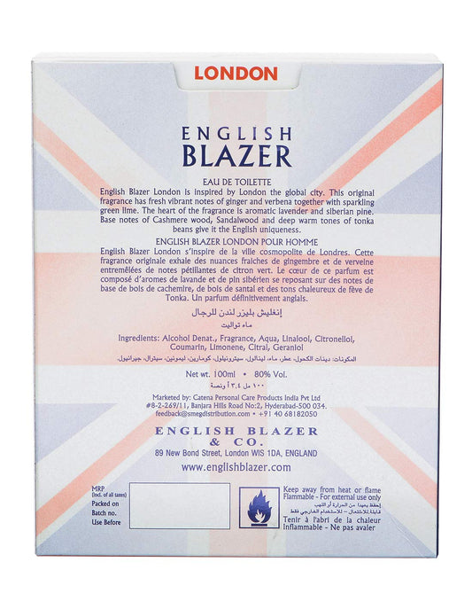 English Blazer Eau de Toilette London - 100 ml