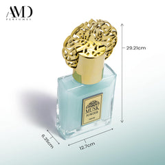 ARO FAC AMD Perfumes Musk Powder Perfume For Women - Long Lasting Women's Fragrances - Gift for Women Eau de Parfum EDP 30ml