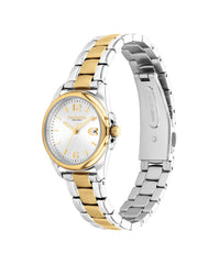 Coach GREYSON Men's Watch, Analog-Silver / Gold / White