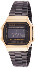 Casio Unisex-Adult Quartz Watch Black and Gold