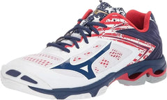 Mizuno Wave Lightning Z5 men's Indoor Court Shoes Navy-White 52.5 EU