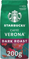 Starbucks Caffè Verona Dark Roast Ground Coffee - 200g