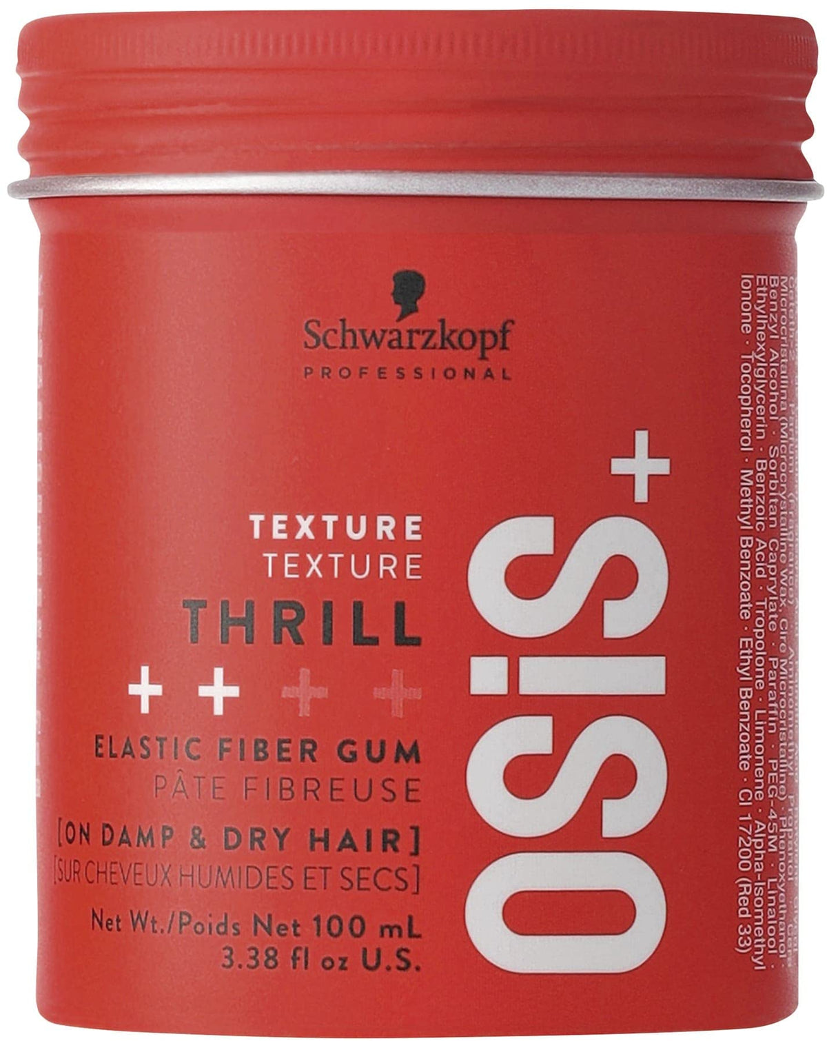 Schwarzkopf Professional Oasis + THRILL Elastic Fiber Gum 100ml