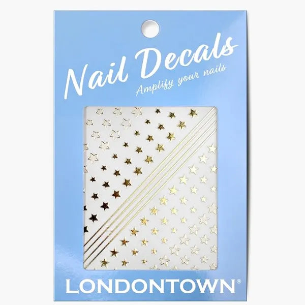 LONDONTOWN Nail Sticker Collection, Nail Art and Decals for a Pro Manicure Look, Starbright