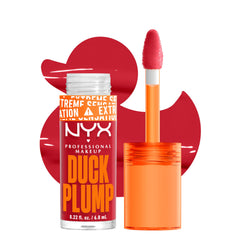 NYX PROFESSIONAL MAKEUP DUCK PLUMP LIP PLUMPING LACQUER, HIGH PIGMENT, HIGH SHINE, HIGH SPARKLE LIP GLOSS - CHERRY SPICE