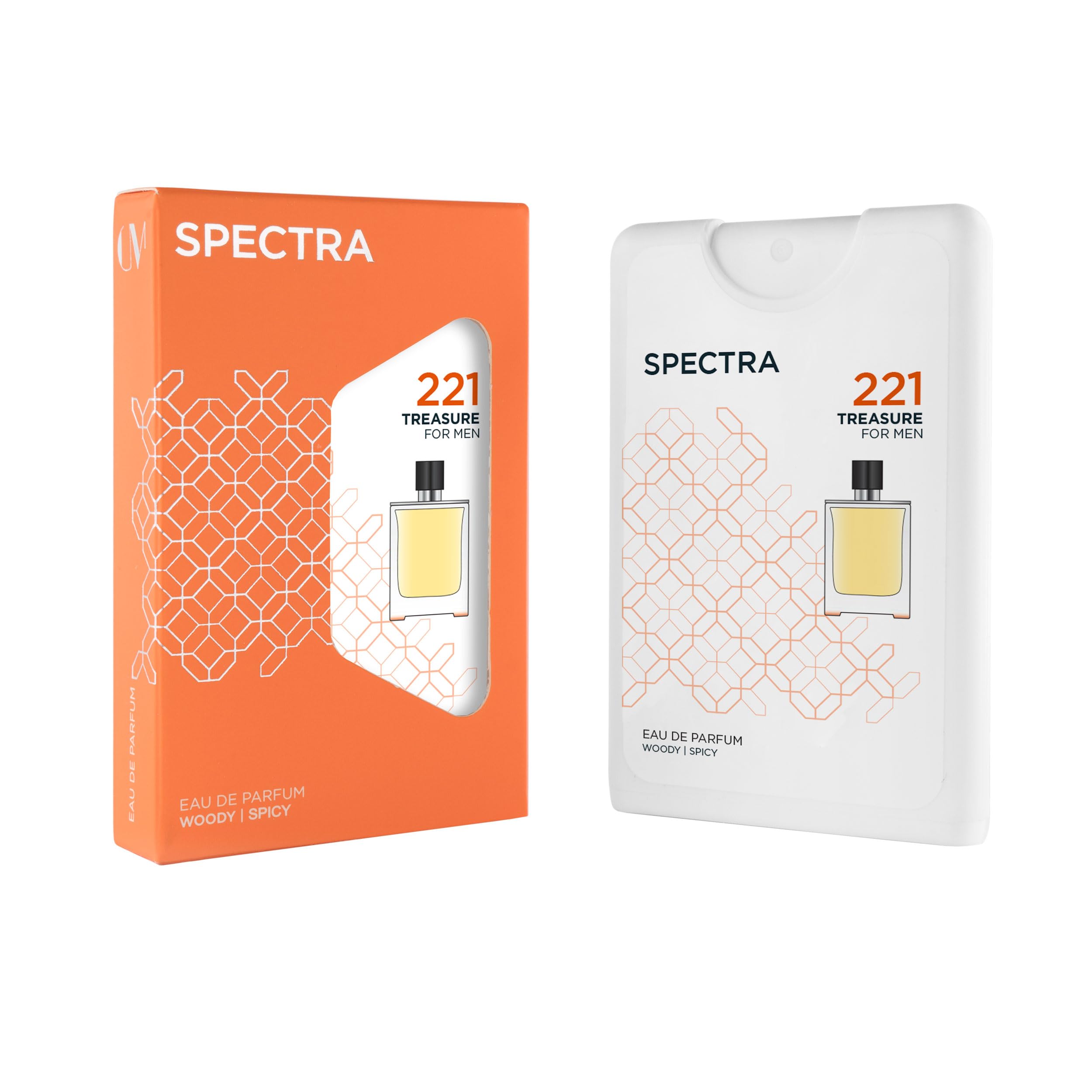 Spectra Pocket 221 Treasure EDP Perfume For Men - 18ml