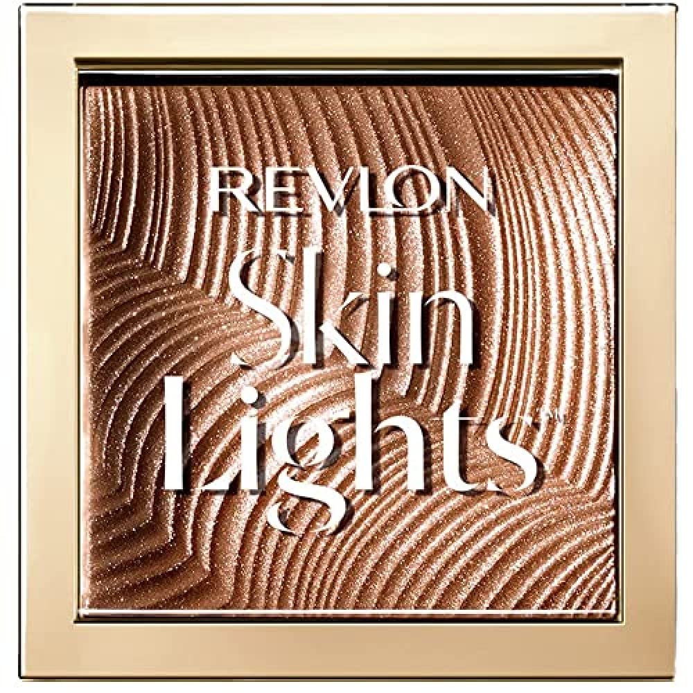 Revlon Skinlights Prismatic Powder Bronzer, Translucent-to-Buildable Coverage, Sunkissed Beam (115)