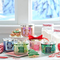 Bath And Body Works White Barn Midnight Blue Citrus Scented 3-Wick Candle 411g with Essential Oil