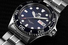 Orient Men's Japanese Automatic/Hand-Winding Stainless Steel 200 Meter Diving Watch, Diving Watch