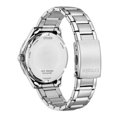 Citizen Women's Eco-Drive Crystal Weekender Sport Casual, Silver-Tone Stainless Steel Bracelet Watch, Light Blue Dial (Model: FE6170-88L)