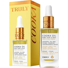 Truly Beauty Cooka Collection Soothing & Hydrating Treatment for Sensitive Areas Prevents Irritation and Ingrown Hair in Bikini Line & Intimate Areas