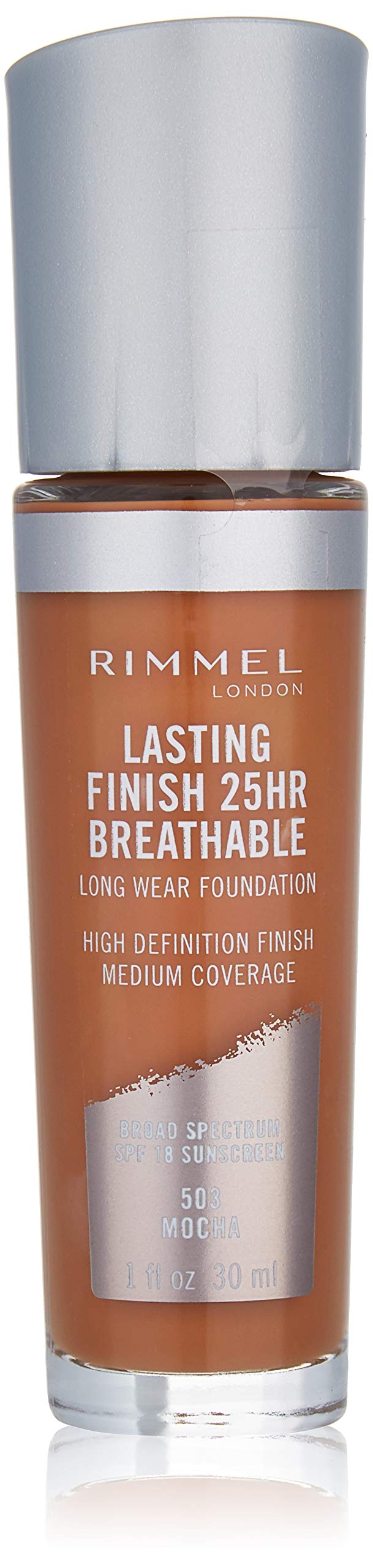 Rimmel Lasting Finish Breathable Foundation Mocha 01/21