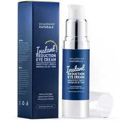 Enaskin Naturals Instant Eye & Face Firming Cream – Visibly Smooths the Look of Fine Lines, Deep Wrinkles, and Under-Eye Puffiness with Tightening Effect – For Women & Men – 0.5 oz