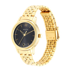 Sonata Black Dial Analog watch For Women-NR8178YM03