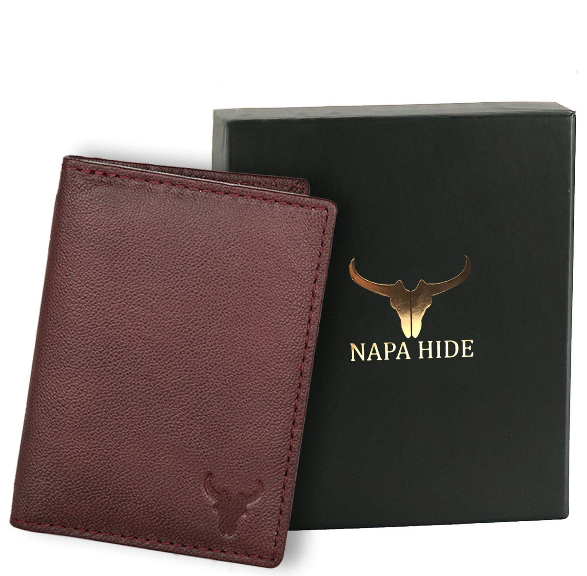 Napa Hide by Wildhorn RFID - CRD Maroon
