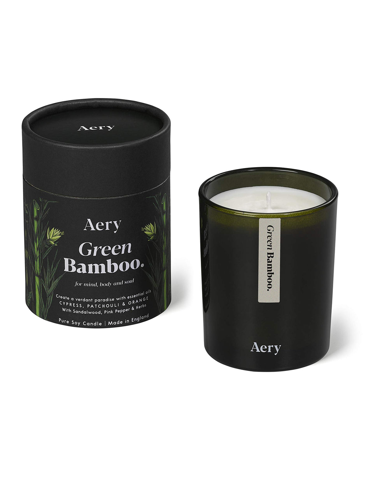Aery Green Bamboo - Scented Candle (200g)