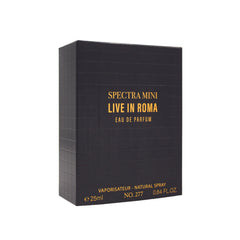 Spectra Mini 277 Live in Roma EDP Perfume For Men - 25ml