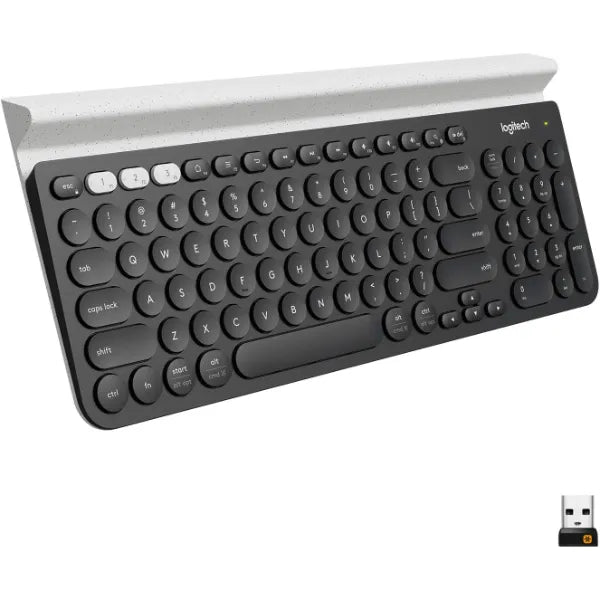 Logitech K780 Multi-Device Wireless Keyboard (920-008028) - Speckled