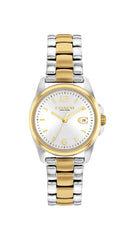 Coach GREYSON Men's Watch, Analog-Silver / Gold / White