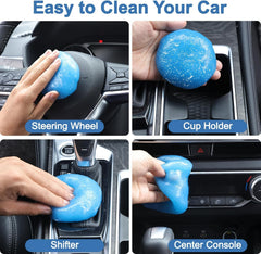 McMola Car Cleaning Gel, Detail Tools Car Cleaning Putty Dust Air Vent Interior Detail Putty Universal Dust Cleaner for Auto Laptop Car Laptop Keyboard, Camera, Printers, Calculator Cleaner