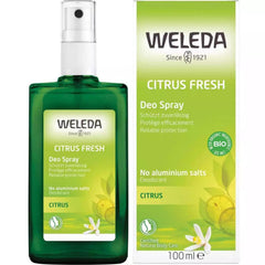 Weleda Deodorant Citrus, 3.4 FL Oz (Pack of 2)