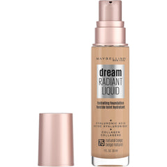 Maybelline (Natural Beige) - dream Radiant Liquid Medium Coverage Hydrating Makeup, Lightweight Liquid Foundation, Natural Beige, 30ml