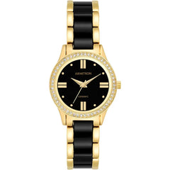 Armitron Women's Genuine Crystal Ceramic Watch