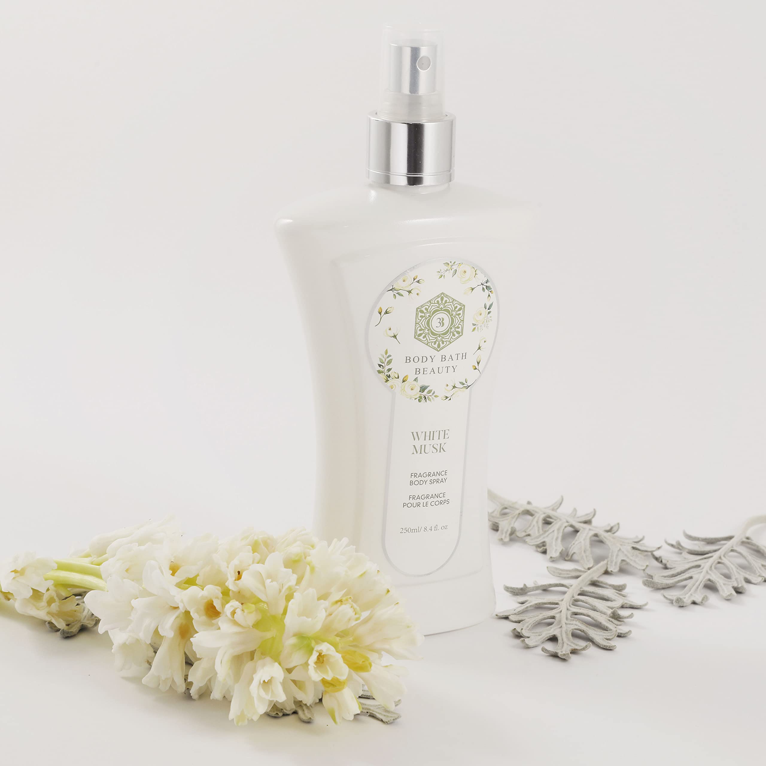 BODY BATH BEAUTY White Musk Fragrance Body Spray 250ml