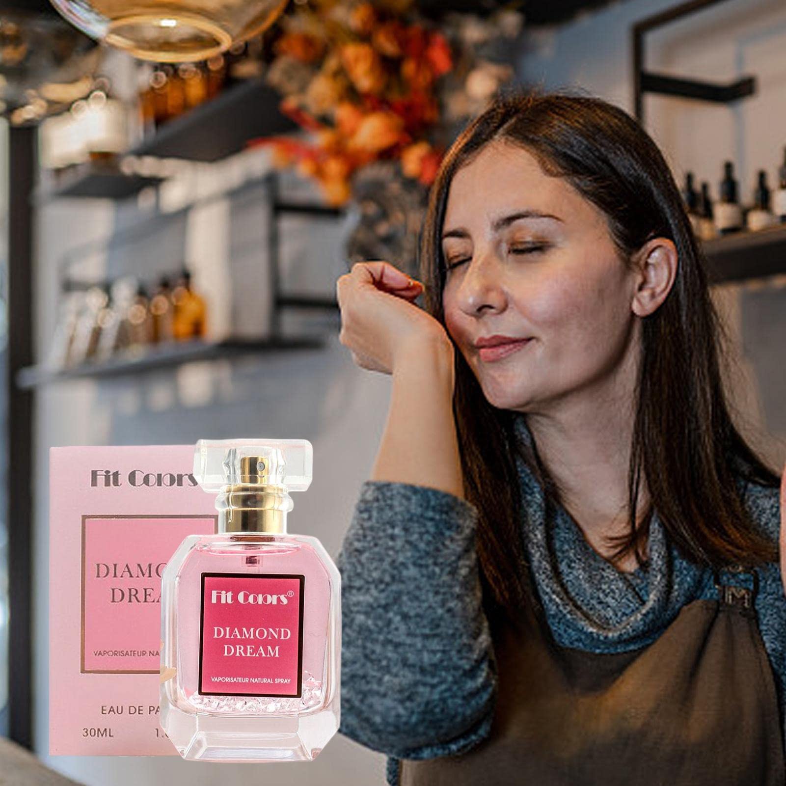 Perfumes for Women | Floral & Sweet Women's Perfumes,1.01 Fl Oz Modern Feminine Perfume Spray for Travel or Home Use, Birthday Gift