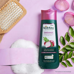 Kesh King Ayurvedic Onion Shampoo with 21 Herbs, Reduces Hairfall & Boost Hair Growth, 300ml