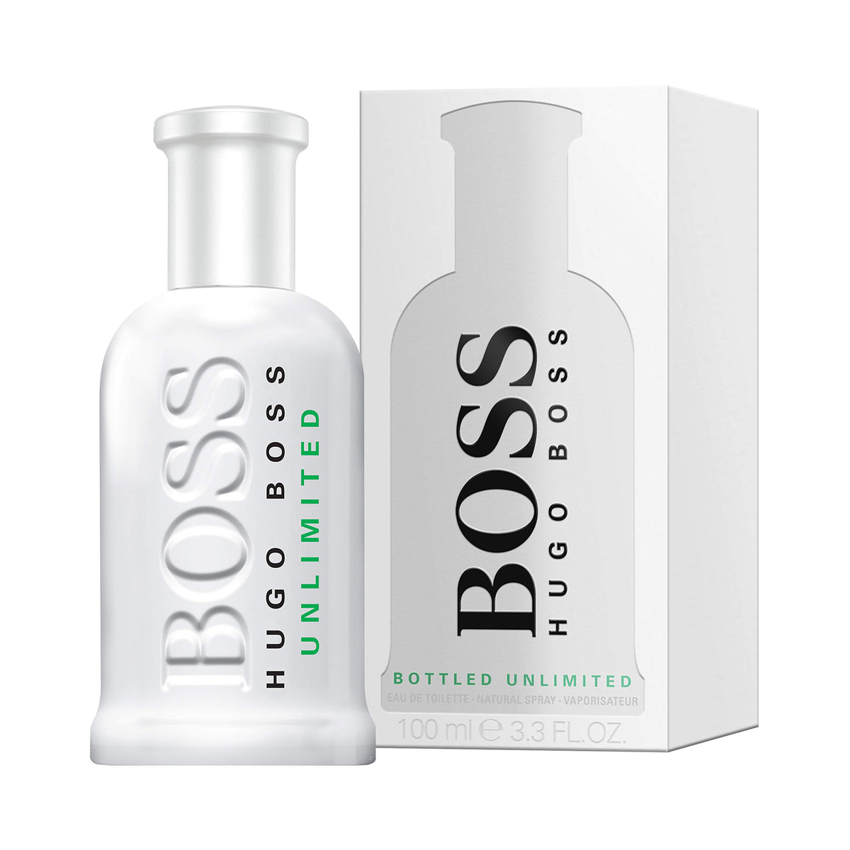 Hugo Boss Bottled Night - Eau De Toilette For Men, 200 ML & Unlimited Men's Toilette, 100