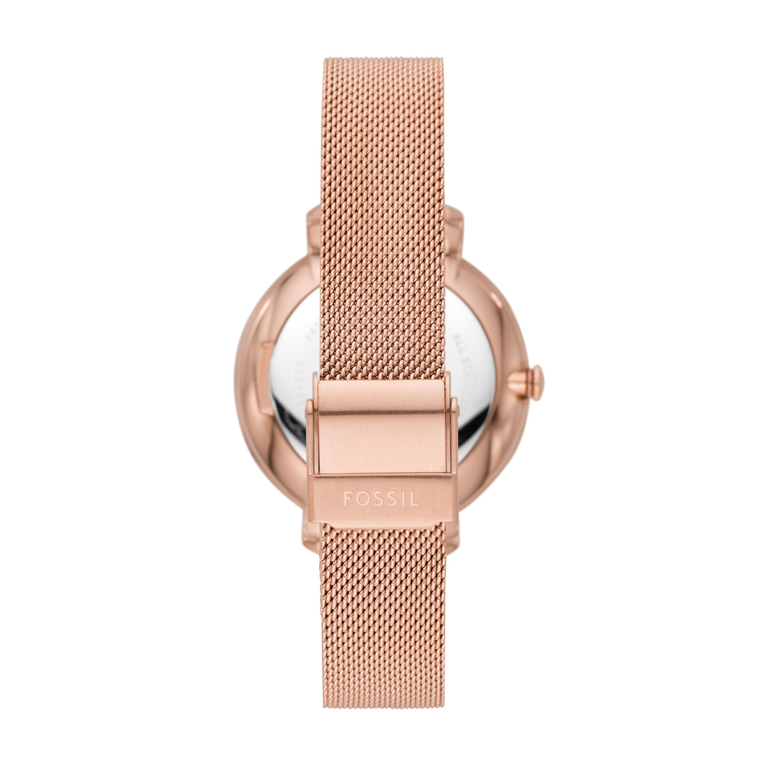 Fossil Women's Quartz Watch, Analog Display and Stainless-Steel Strap Multi-Colour