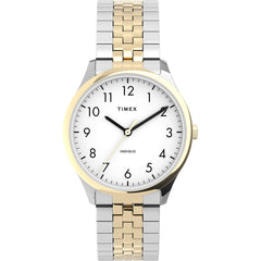 Timex Women's Modern Easy Reader 32mm Watch - Two-Tone/Two-Tone/White/32MM