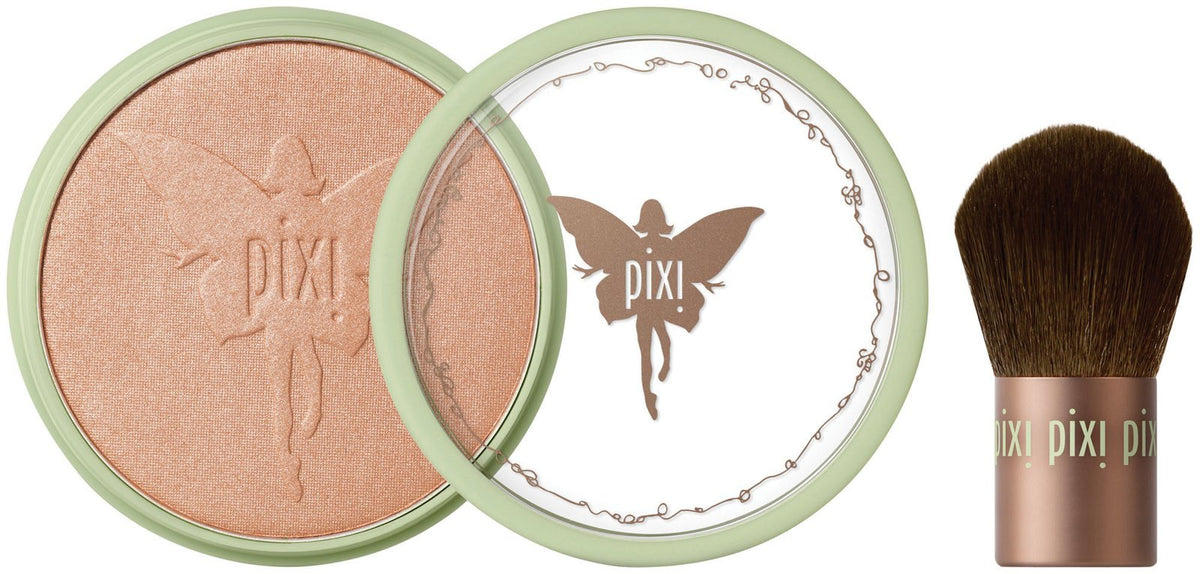 Pixi Beauty Bronzer + Kabuki - Subtly Suntouched - 0.36 oz