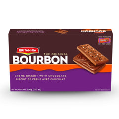 Britannia Bourbon Chocolate Flavoured Cream Biscuits - 400g